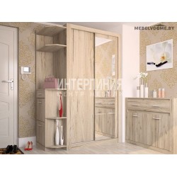 Комод Интерлиния ЛМ-2Д2Ш дуб белый