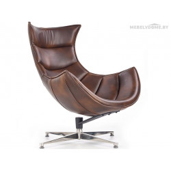 Кресло Halmar Luxor коричневый