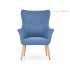 Кресло Halmar Cotto синий