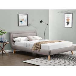 Кровать Halmar Elanda 140 светло-серый