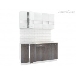 Кухня Кортекс Экстра 1.6 береза / белый