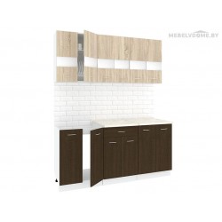 Кухня Кортекс Экстра 1.7 венге / дуб сонома