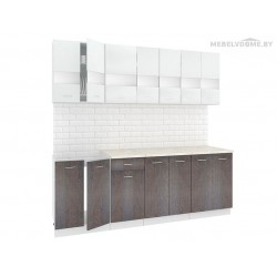 Кухня Кортекс Экстра 2.2 береза / белый Кухня Кортекс Экстра 2.2 береза / белый