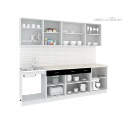 Кухня Кортекс Экстра 2.5 венге / дуб сонома Кухня Кортекс Экстра 2.5 венге / дуб сонома