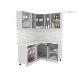 Кухня Кортекс Экстра 1.5x1.4 береза / белый Кухня Кортекс Экстра 1.5x1.4 береза / белый