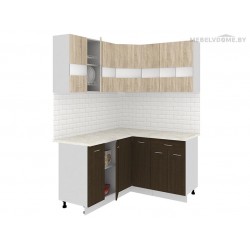 Кухня Кортекс Экстра 1.5x1.4 венге / дуб сонома Кухня Кортекс Экстра 1.5x1.4 венге / дуб сонома