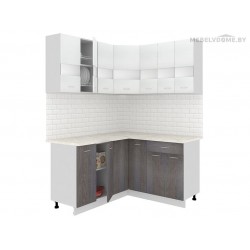 Кухня Кортекс Экстра 1.5x1.5 береза / белый Кухня Кортекс Экстра 1.5x1.5 береза / белый