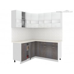 Кухня Кортекс Экстра 1.5x1.7 береза / белый Кухня Кортекс Экстра 1.5x1.7 береза / белый