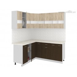 Кухня Кортекс Экстра 1.5x1.8 венге / дуб сонома Кухня Кортекс Экстра 1.5x1.8 венге / дуб сонома