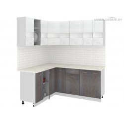 Кухня Кортекс Экстра 1.5x1.9 береза / белый Кухня Кортекс Экстра 1.5x1.9 береза / белый