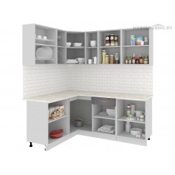 Кухня Кортекс Экстра 1.5x2.0 береза / белый Кухня Кортекс Экстра 1.5x2.0 береза / белый