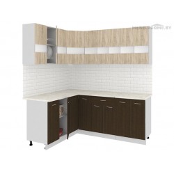 Кухня Кортекс Экстра 1.5x2.0 венге / дуб сонома Кухня Кортекс Экстра 1.5x2.0 венге / дуб сонома