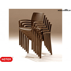 Стул Bali 3 Keter, графит