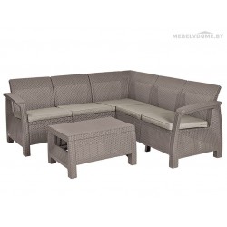 Комплект Corfu Relax Set Keter, капучино