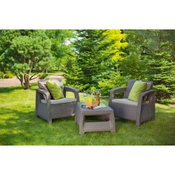 Комплект Corfu Weekend Set Keter, капучино