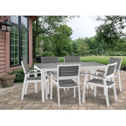 Стул Harmony Armchair Keter, серый / белый Стул Harmony Armchair Keter, серый / белый