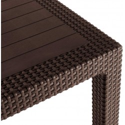 Стол Melody Quartet 95 Keter, коричневый