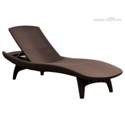 Шезлонг Pacific lounger Keter, коричневый