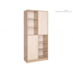 Шкаф Интерлиния СК-22 дуб сонома / дуб белый