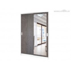 Шкаф Кортекс ШК-02-01 береза / белый