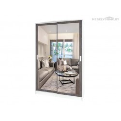 Шкаф Кортекс ШК-02-02 береза / белый