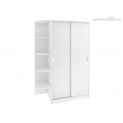 Шкаф Кортекс ШК-04-00 белый левый