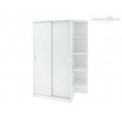 Шкаф Кортекс ШК-04-00 белый правый
