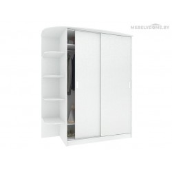 Шкаф Кортекс ШК-05-00 белый левый