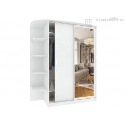 Шкаф Кортекс ШК-05-01 белый левый