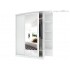 Шкаф Кортекс ШК-05-01 белый правый