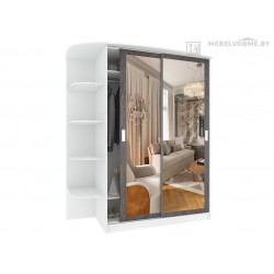 Шкаф Кортекс ШК-05-02 береза / белый левый