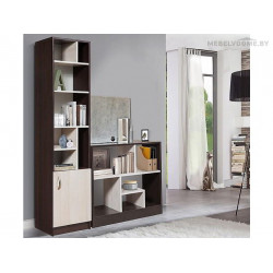 Стеллаж Мебель-Класс Имидж-1 венге / дуб шамони