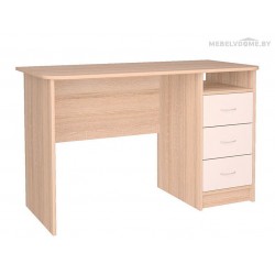 Стол Интерлиния СК-01 дуб сонома / белый