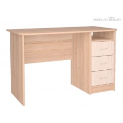 Стол Интерлиния СК-01 дуб сонома / дуб белый