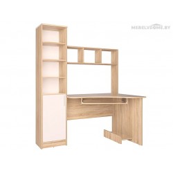 Стол Интерлиния СК-05 дуб сонома / белый