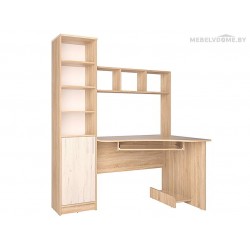 Стол Интерлиния СК-05 дуб сонома / дуб белый