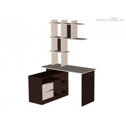 Стол компьютерный Мебель-Класс Имидж-3 венге / дуб шамони