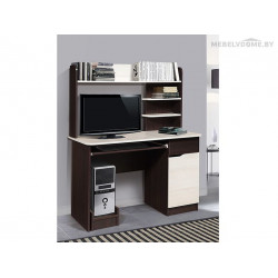 Стол компьютерный Мебель-Класс Лидер венге / дуб шамони