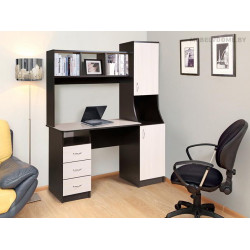 Стол компьютерный Мебель-Класс Партнер венге / дуб шамони