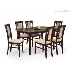 Стол Halmar Fryderyk темный орех 160/240 раскладной