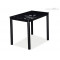 Стол обеденный Signal Damar черный 100