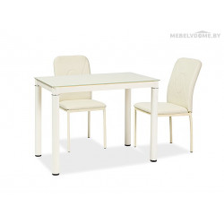 Стол обеденный Signal Galant крем 100