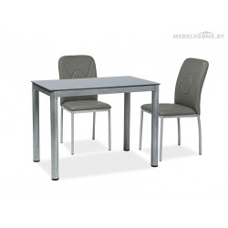 Стол обеденный Signal Galant серый 100