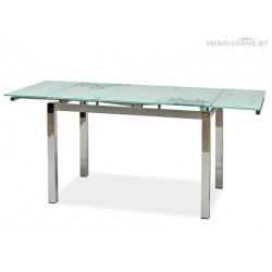 Стол обеденный Signal GD-017 белый раскладной