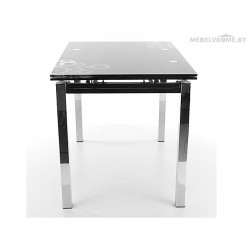 Стол обеденный Signal GD-017 черный раскладной