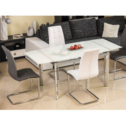 Стол обеденный Signal GD-020 белый раскладной