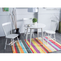 Стол обеденный Signal Larson белый 90 Стол обеденный Signal Larson белый 90