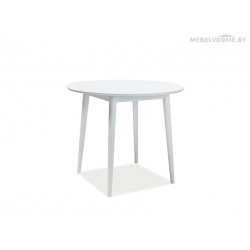 Стол обеденный Signal Larson белый 90 Стол обеденный Signal Larson белый 90