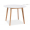 Стол обеденный Signal Mosso II белый / дуб 100