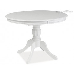 Стол обеденный Signal Olivia белый раскладной Стол обеденный Signal Olivia белый раскладной